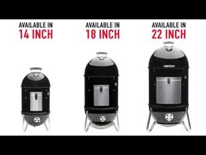 Affumicatore Weber Smokey Mountain 37 cm Cooker -2500