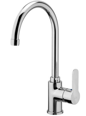 Miscelatore lavello Paffoni Blu con canna girevole-0