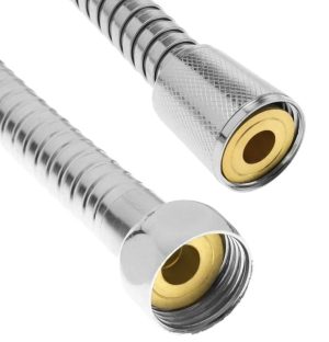 Tubo flessibile doccia in acciaio estensibile 150/200cm-3817