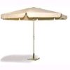 Ombrellone da giardino in alluminio tondo Beige D350cm-0