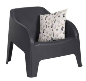 Poltrona da esterno in resina Petra z185 antracite-2336