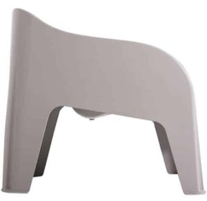 Poltrona da esterno in resina Petra z185 bianca-2330