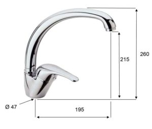 Miscelatore Lavello Vancouver -2463