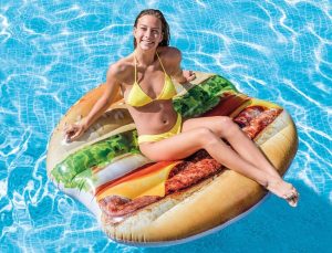 Materassino gonfiabile Hamburger Intex 58780-2716