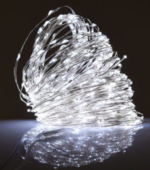 Micro led filo rame 300 luci l/bianca-4166