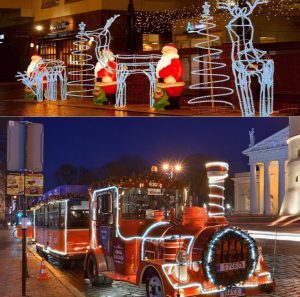 Tubo trasparente luminoso luce bianca 8mt-4174