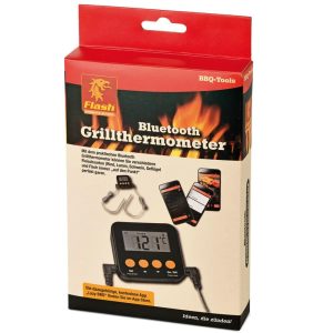 Termometro digitale con sonde per barbecue.-0