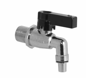 Rubinetto per contenitori olio cromato-0