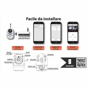 Telecamera Nanà Pro Bravo da interno-824