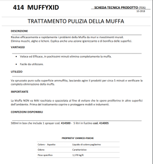 Antimuffa Spray Faren MuffiXid 500ml-804