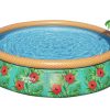 Bestway piscina tonda palms c/anello gonfiabile 457x84 cm-0