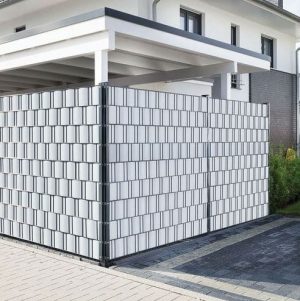 Frangivista e frangivento Surveil bianco ral 9010-0