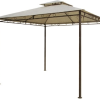 Gazebo acciaio Haiti 300x300 cm -0