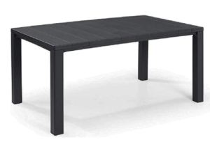 Tavolo da esterno Keter Julie antracite-0