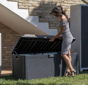 Baule contenitore da esterno Santorini Plus-2448