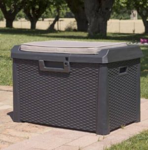 Baule contenitore da esterno Santorini plus compact resina-2440