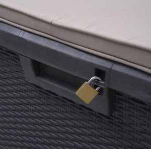 Baule contenitore da esterno Santorini plus compact resina-2441