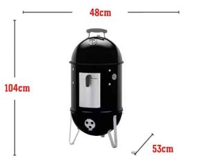 Affumicatore Weber Smokey Mountain 47 cm cooker-2502
