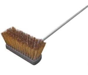 SPAZZOLA PER FORNO PIZZA IN ACCIAIO-0