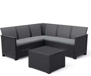 Salotto da giardino Emma Corner Keter-0