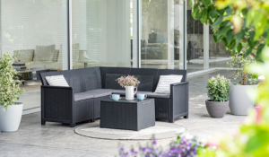 Salotto da giardino Emma Corner Keter-1071