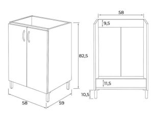 Mobile da esterno Lavatoio -2493
