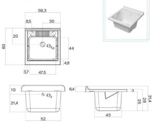 Mobile da esterno Lavatoio -2494