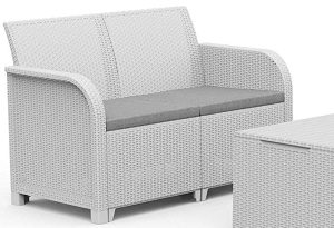 Salotto da giardino Rosalie keter bianco-2427