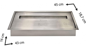 Xone bruciatore 3,5lt per biocamino-1383