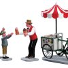 Lemax carretto gelati con personaggi set 4 pezzi 32139-0
