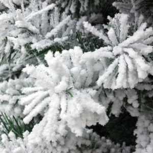 Xone albero di Natale h210 cm innevato Kettinson slim -1343