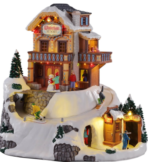 Lemax winterhaus resort 15735-0