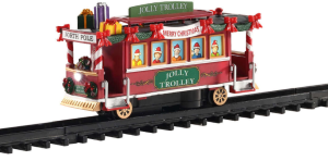 Lemax vagone locomotiva su binario 04738-1253