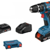 Trapano Avvitatore Bosch18v litio c/2batterie gsb 18-2 li-0