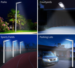 Lampione stradale led 100w 6500°k aigostar-1485