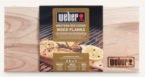 Weber Panetto da affumicatura in cedro rosso occidentale-0