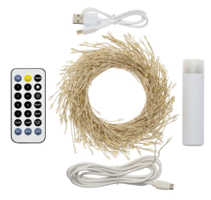 Lotti catena luminosa 300 micro led con powerbank-0
