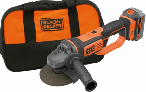 Black & decker smerigliatrice angolare a batteria 18v litio-0