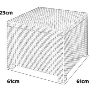 Baule contenitore da esterno Artemide-2434