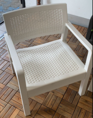 Salotto da giardino Kilimangiaro bianco-1655