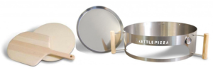 KIT KETTLEPIZZA DELUXE KPDH-22 PER BARBECUE A CARBONE DA 47, 56 E 57 CM-1708