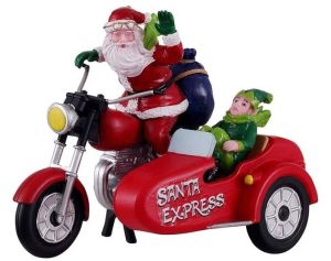 Lemax Babbo Natale in Moto 13569-0