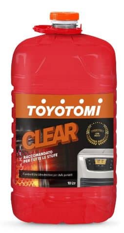 Toyotomi Clear 10 lt Combustibile categoria " Ultra Inodore"-0