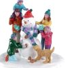 Lemax Famiglia con pupazzo di neve 03511-0