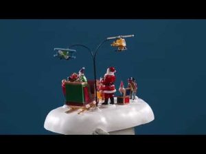 Lemax Paesaggio con Babbo Natale 04723-1801