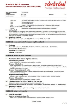 Toyotomi Clear 10 lt Combustibile categoria 