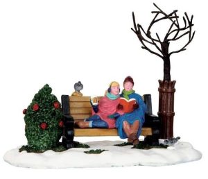 Lemax coppia su panchina 63269-0