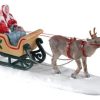 Lemax Babbo Natale su slitta 03514-0