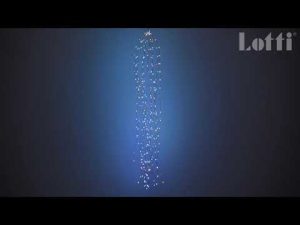 Cascata multicolor 100H con 320 microled Lotti-1837