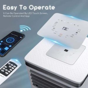 CLIMATIZZATORE PORTATILE SMART 9000 BTU AIGOSTAR-1934